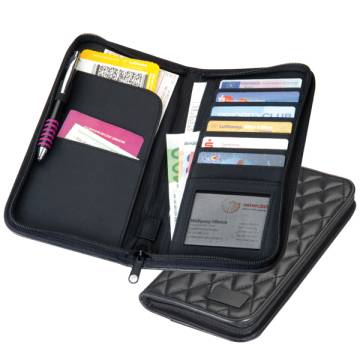 CrisMa Reisemappe im Steppdesign 