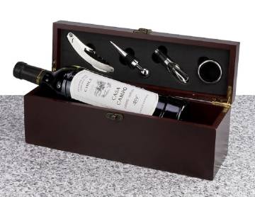 Weinaccessoires-Kiste