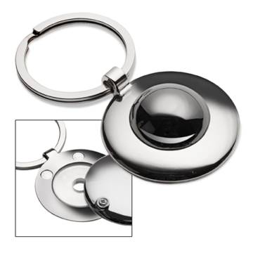 Einkaufswagenchiphalter