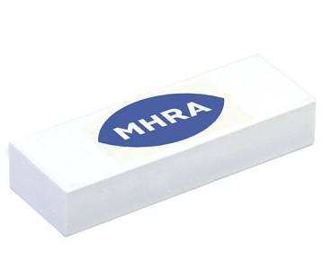 Radiergummi PVC frei