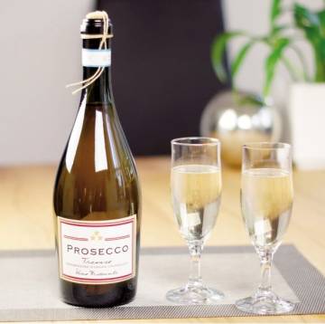 Prosecco mit Glsern