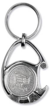 Schlsselanhnger Einkaufswagenchip