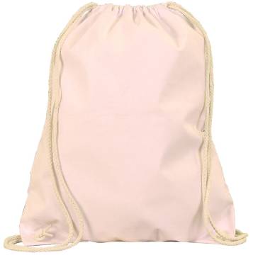 Baumwoll Turnbeutel  38x46 natur
