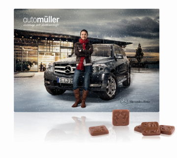 Design Wand Adventskalender Werbegeschenk