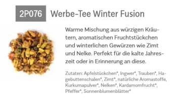 Werbetee Winter Fusion