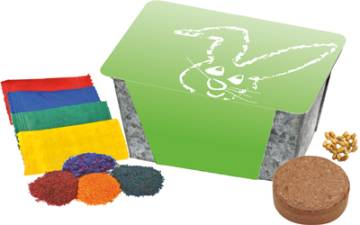 Wachsendes Osternest