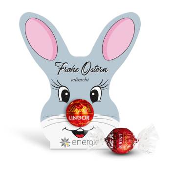 Lindt Lindor Osterhase in Werbekartonage