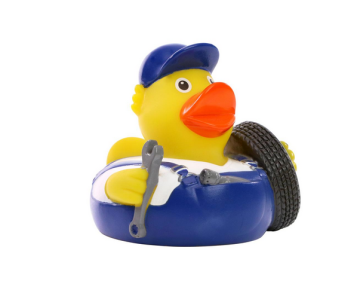 Quietsche Bade Ente Mechaniker