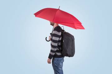 Ausziehbare Regenschirm Kolper