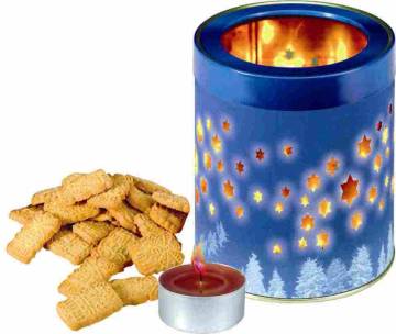 Genieer Windlicht-Dose