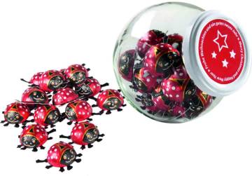 Weihnachtsglas Glckskfer