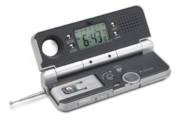 Clock radio with light REFLECTS CRETE 