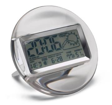 Transparente Wetterstation