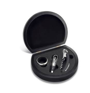 Weinset in Holzkassette 