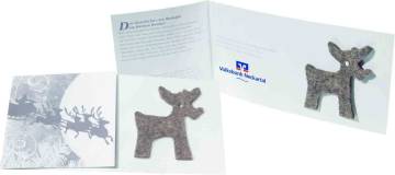 Rudolph\s Karte, 1-4 c Digitaldruck inklusive, ohne Kuvert