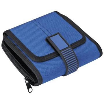 Nylon Geldbrse mit Fchern