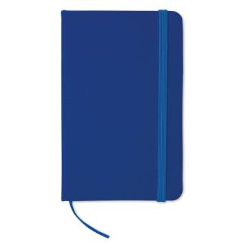 DIN A6 Notizbuch blau Notelux