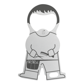 Karl Einkaufswagenlser Friseur