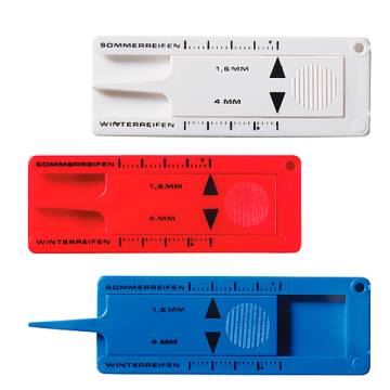 Schl�sselanh�nger Reifenprofilmesser