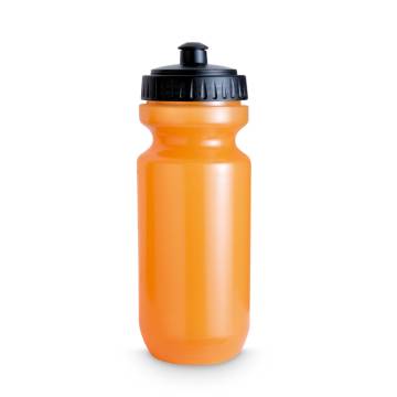 Trinkflasche transparent orange Spot Two