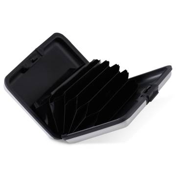 Kreditkartenetui silber Lenny