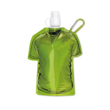 Faltbare Trinkflasche T-Shirt grn Samy