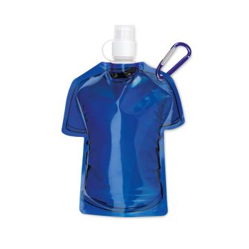 Faltbare Trinkflasche T-Shirt königsblau Samy