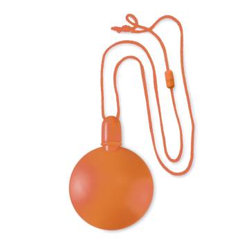 Seifenblasen orange Sopla Round