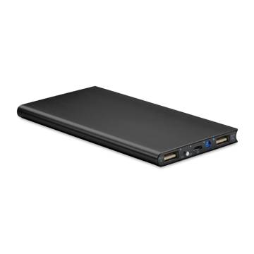 Powerbank 8000 mAH schwarz POWERFLAT8