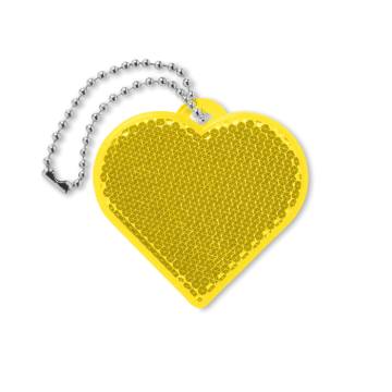 Herzf�rmiger Reflektor gelb Catchh