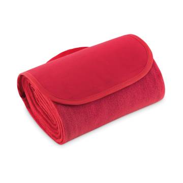 Fleece-Decke rot Mobimanta