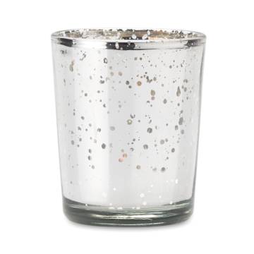 Teelichthalter silber PURPURIN