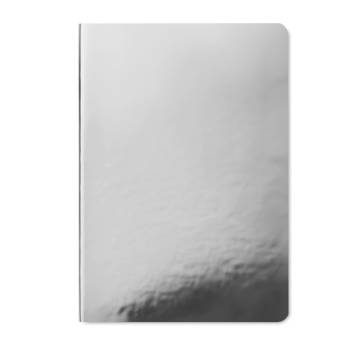 DIN A5 Notizbuch silber matt SPARKLING NOTE
