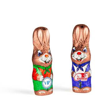 Schoko Osterhase individuell 15g