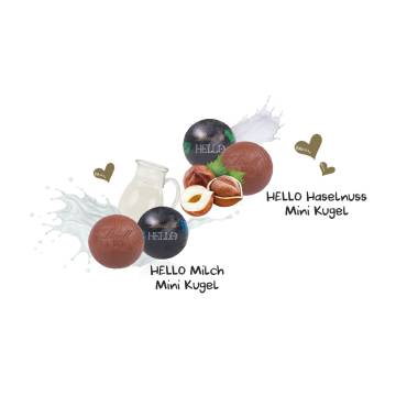 Tisch-Adventskalender Lindt „HELLO“, Inlay aus 100% recyceltem Material