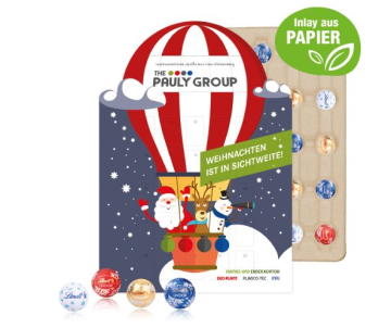 Lindt Adventskalender individuelle Form