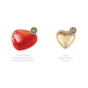 Adventskalender Lindt „Schokoladen-Herzen“