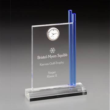 Pokal Troph�e mit Uhr