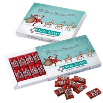 Schoko Adventskalender Naps Happiness