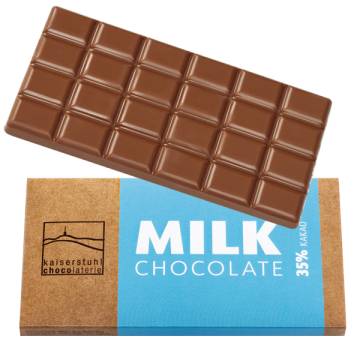 Schokoladentafel im Pr�sentkarton