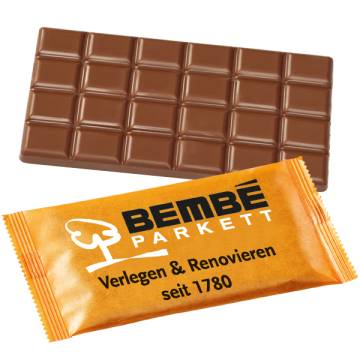 Schokoladentafel Fairtrade 100g Flowpack