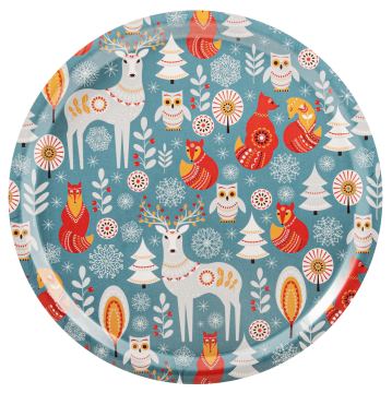 Serviertablett rund 31 cm