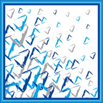 Silk scarf REFLECTS UPPSALA L 