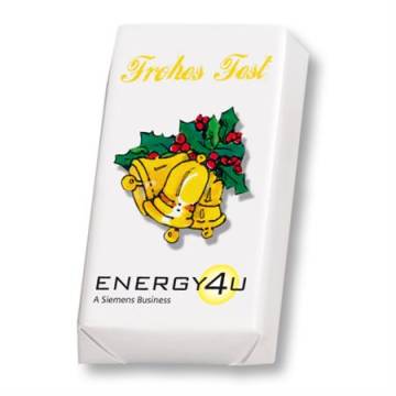 Weihnachts-Schoko-T�felchen `Glocken`