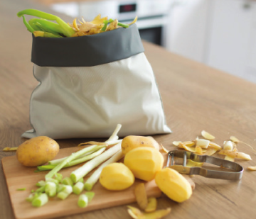 Wiederverwendbarer Mllbeutel